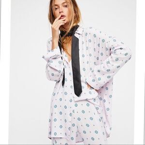 FREE People Shirt Up Top In Purple Crystal